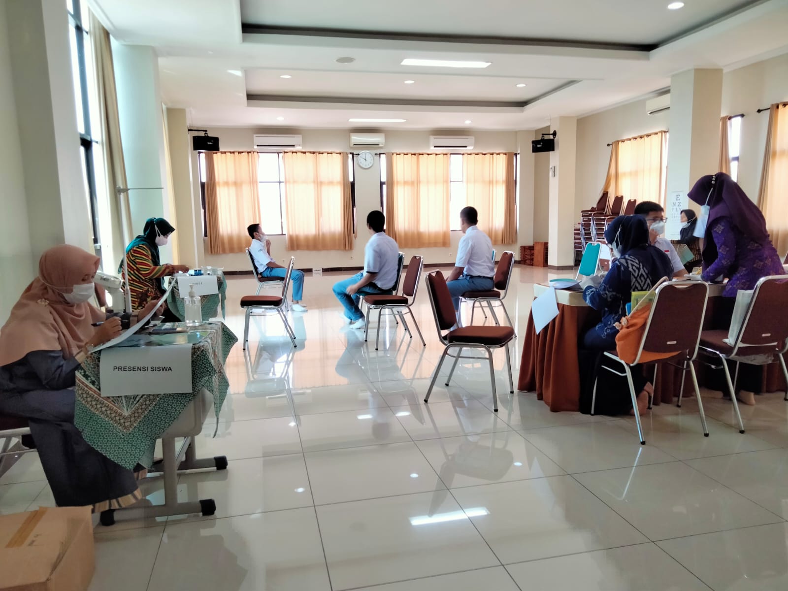 Jaga Kesehatan Siswa, SMAHA Adakan Screening Kesehatan