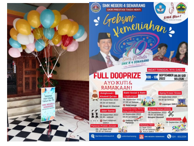 DIES NATALIS SMKN 4 SEMARANG KE 70 TAHUN DIES NATALIS SMKN 4 SEMARANG KE 70 TAHUN