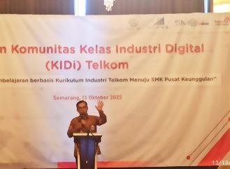 SMKN 10 Semarang Hadiri Launching Kelas Industri Telkom
