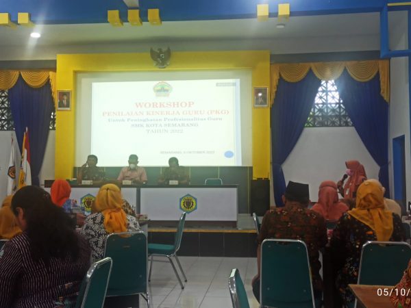 SMKN 10 Semarang Kirim Asesor Ikuti Pelatihan PKG