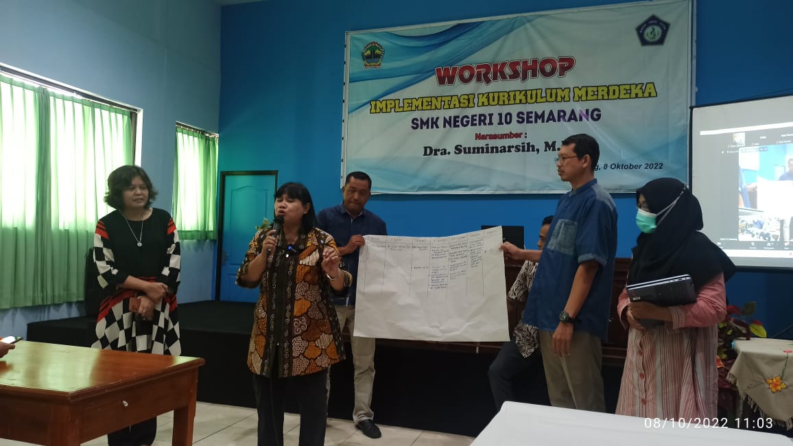 Perkuat P5 SMKN 10 Semarang Undang Narasumber BPMP