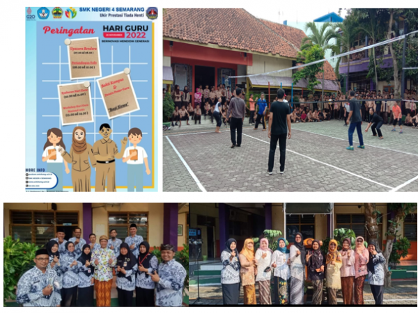 Peringatan Hari Guru di SMKN 4 Semarang