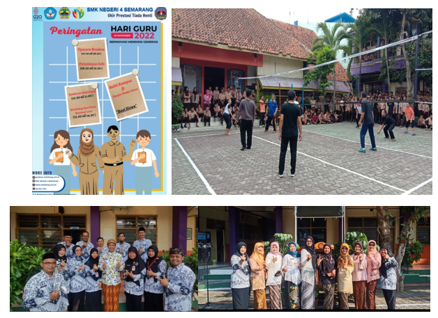 Peringatan Hari Guru di SMKN 4 Semarang