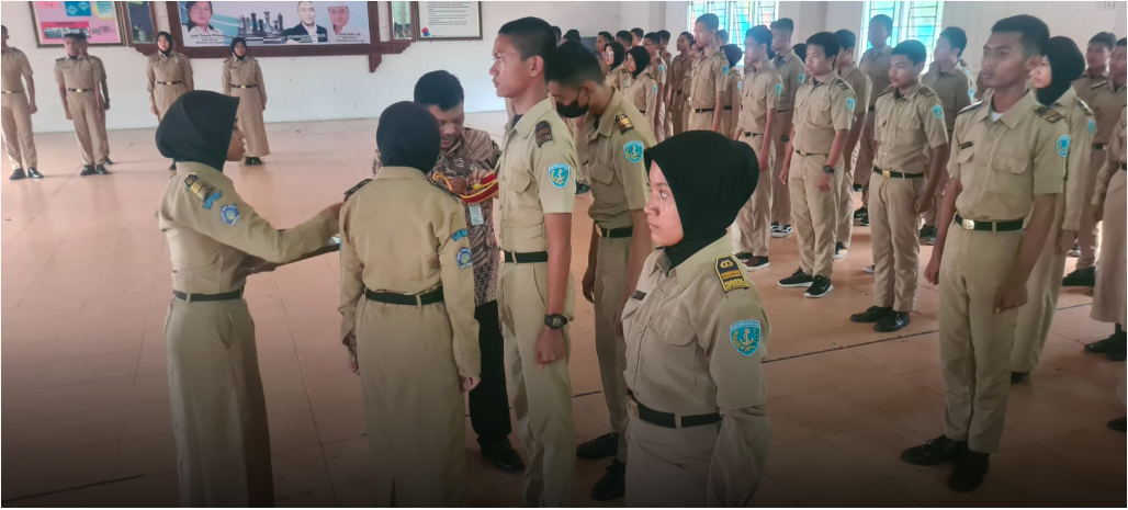 Bimbingan Mental (BINTAL) Staff  Taruna Jurusan Konstruksi Kapal Baja SMKN 10 Semarang