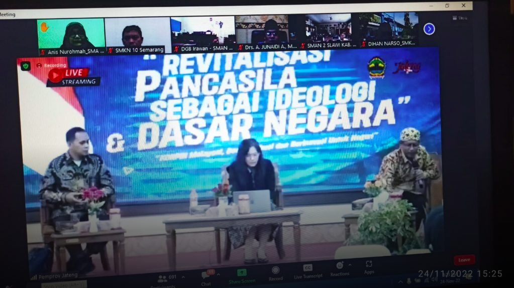 SMKN 10 Semarang Mengikuti Seminar HUT KORPRI Ke 51