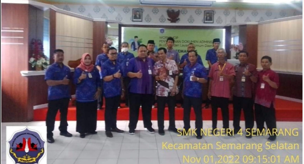 WORKSHOP PENYUSUNAN DOKUMEN BLUD dan USAHA MANDIRI DI SMKN 4 SEMARANG