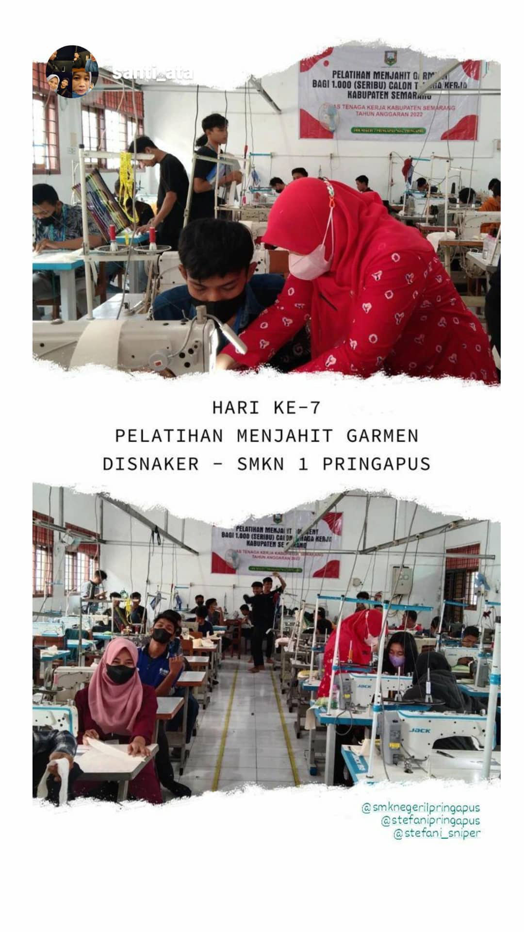 SMKN 1 Pringapus Sukseskan Gelaran Pelatihan 1000 Calon Tenaga Kerja Pemkab Semarang SMKN 1 Pringapus Sukseskan Gelaran Pelatihan 1000 Calon Tenaga Kerja Pemkab Semarang