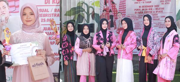 Memperagakan Busana Sekaligus Lomba Fashion Show Dalam Rangka Menyambut Hari Ibu