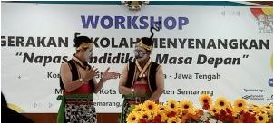 Gareng-Petruk Sambut Founder & Co-founder GSM