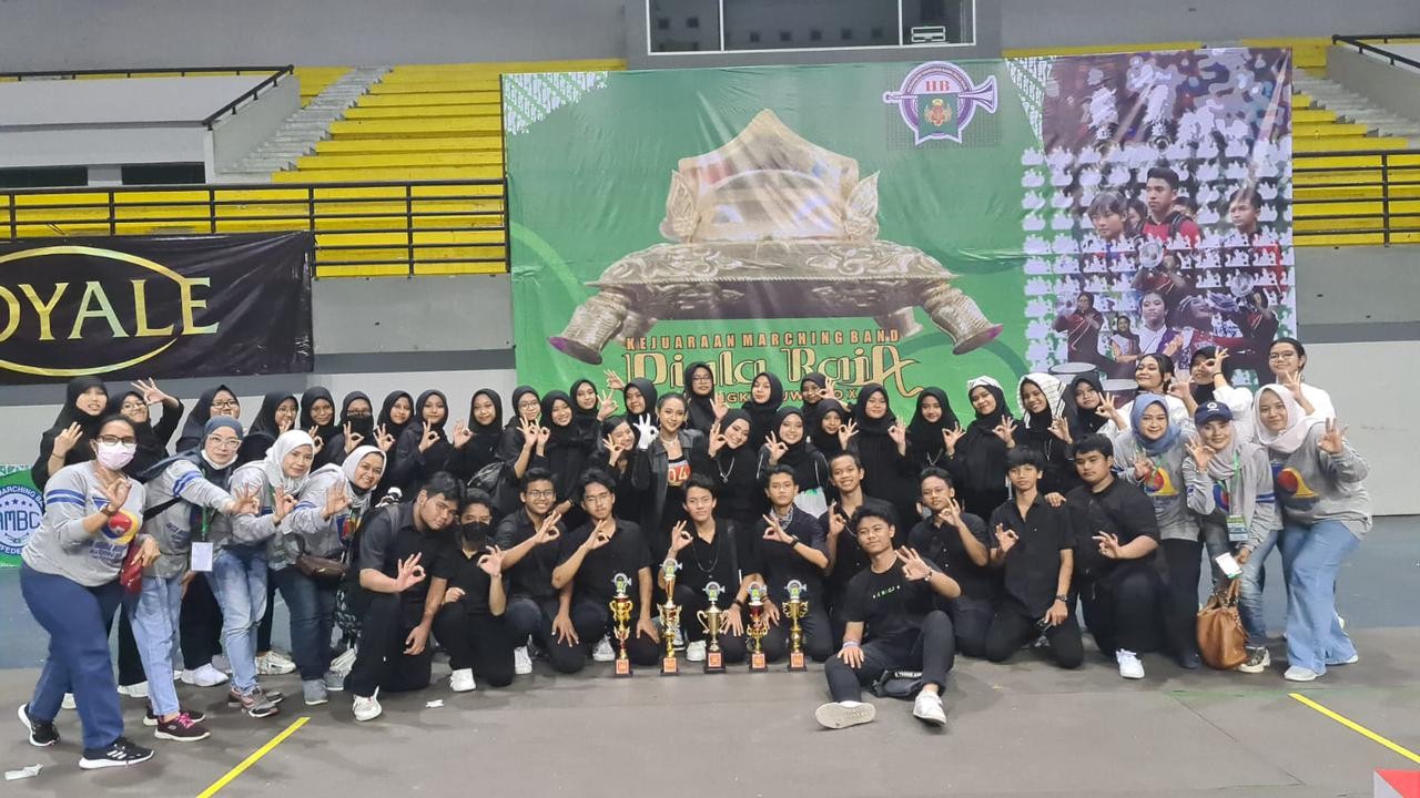 Tampil Rancak, Tim MB SMAN 3 Semarang Gita Muda Wiratama Sabet Juara di Kejuaraan Nasional Hamengku Buwono Cup X 2022