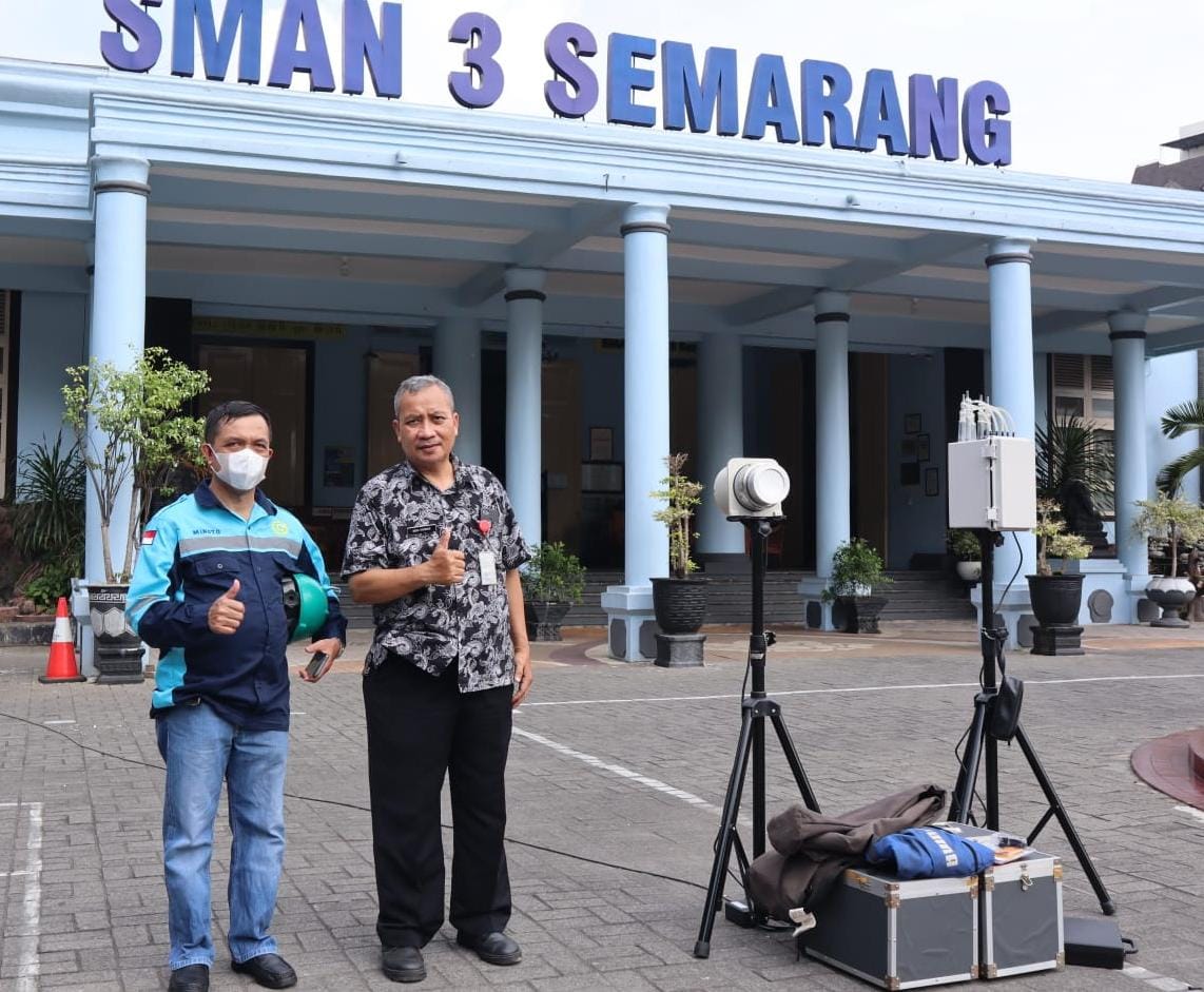 Bersih, Indah dan Sehat; SMAN 3 Semarang  Menjadi Juara Sekolah Sehat Tingkat Jawa Tengah