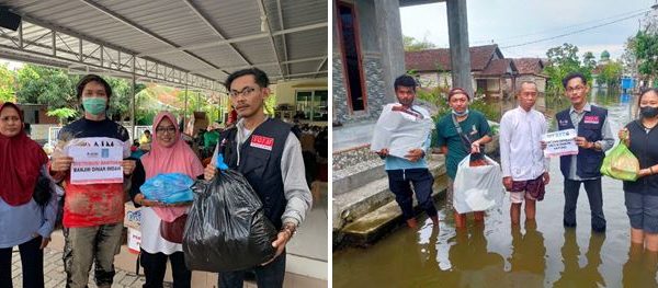 Bantuan Untuk Korban Banjir Sebagai  Program Smansix Peduli Indonesia