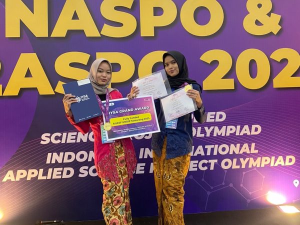 Siswa SMAN 11 Semarang Raih Gold Medals Event I2ASPO