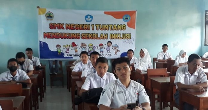 SMKN 1 Tuntang Dukung Sekolah Inklusi