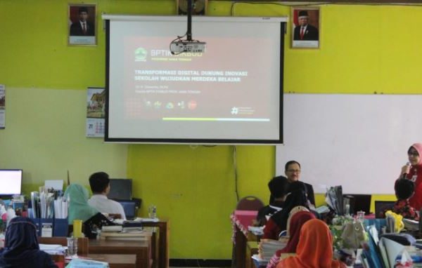 Sosialisasi Portal Jateng Pintar Oleh BPTIK Dikbud Provinsi Jawa Tengah