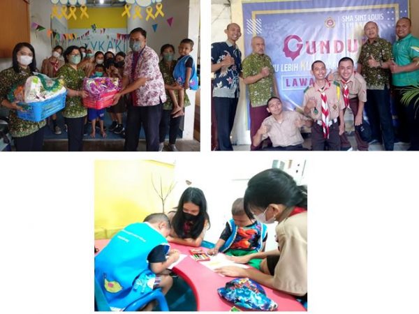 Peringatan Hari Kanker Sedunia 2023 SMA Sint Louis Semarang: Kamu Lebih Kuat dari yang Aku Lihat