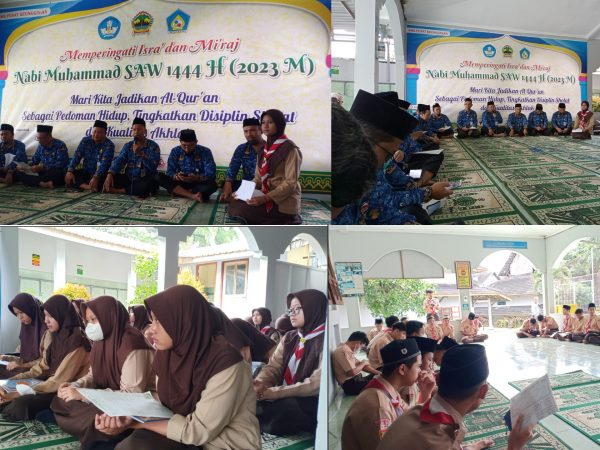 Peringatan Isra’ dan Mi’raj Nabi Muhammad SAW 1444 H di SMKN 11 Semarang Perkuat Karakter Religiusitas Peserta Didik