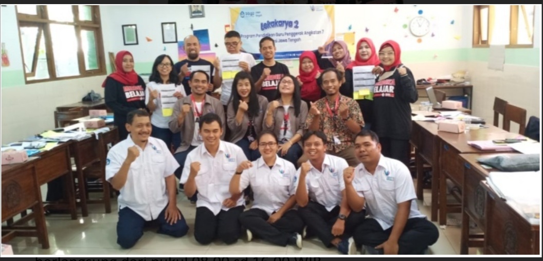 LOKAKARYA 2 CALON GURU PENGGERAK ANGKATAN 7 KOTA SEMARANG BERLANGSUNG HEBOH LOKAKARYA 2 CALON GURU PENGGERAK ANGKATAN 7 KOTA SEMARANG BERLANGSUNG HEBOH