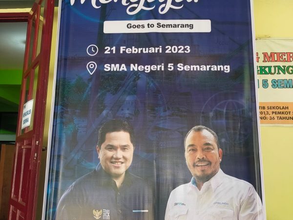 Pelindo Mengajar di SMAN 5 Semarang