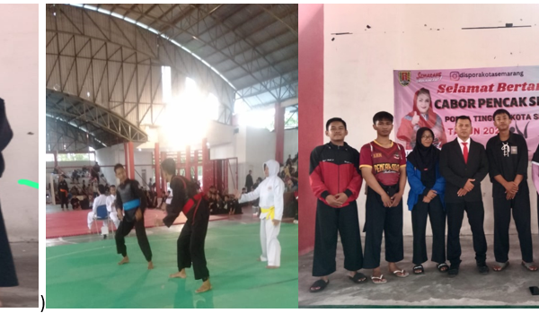 SISWA SMKN 4 SEMARANG BERHASIL SABET JUARA 1 POPDA KOTA SEMARANG PENCAK SILAT