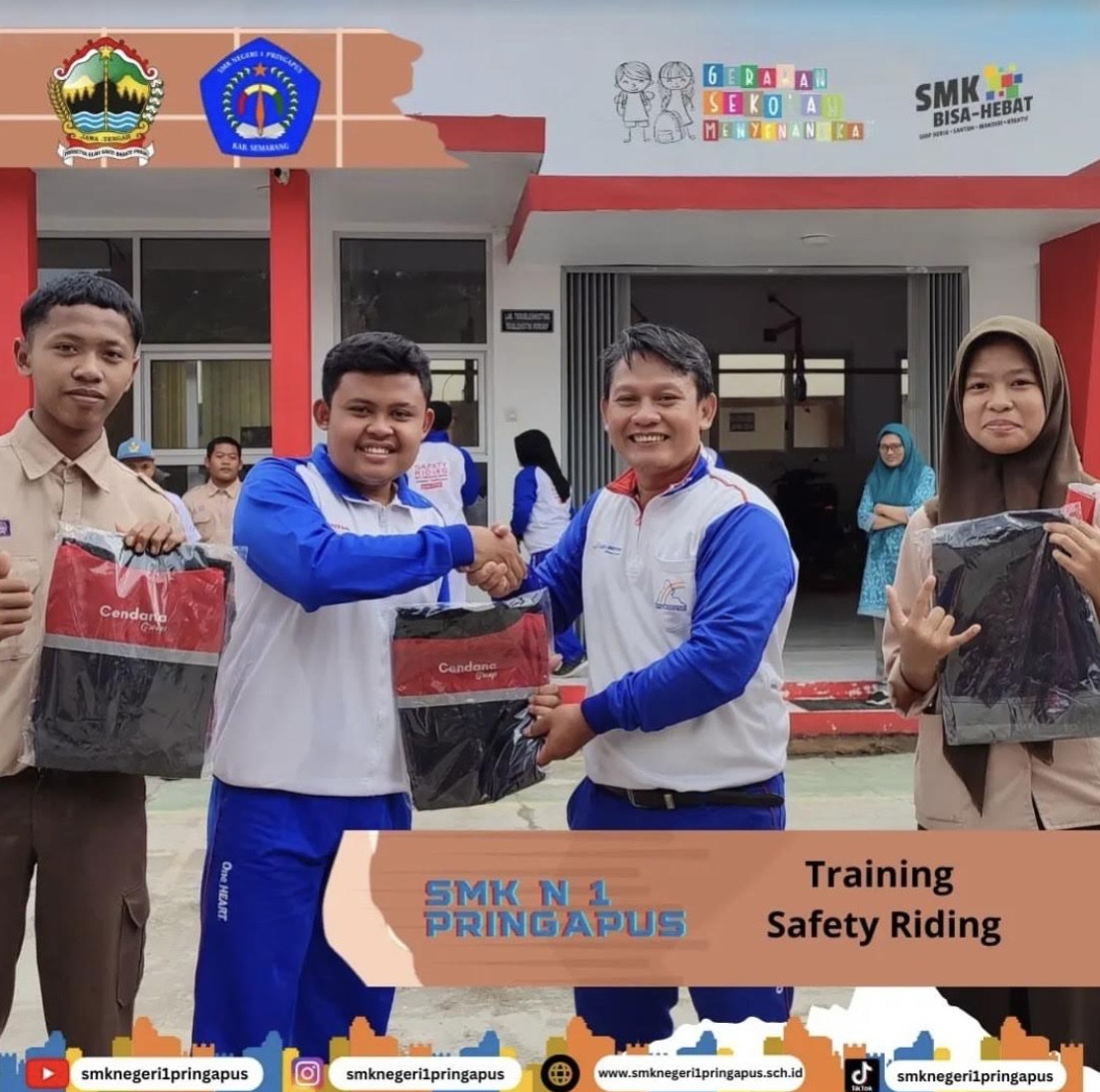 Safety Riding For School di SMKN 1 Pringapus