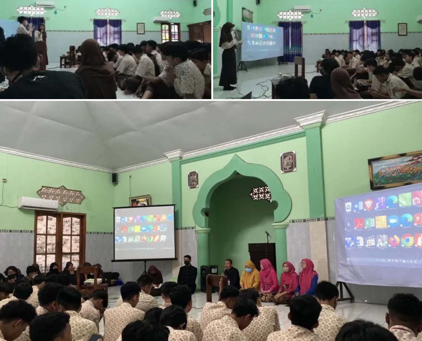 Pagelaran Film Projek Kelas 10 di SMA Negeri 8 Semarang