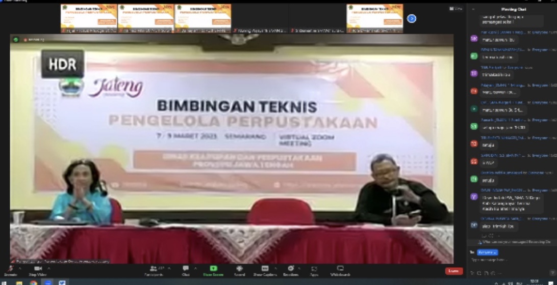 Hak Istimewa SMA Negeri 16 Semarang dalam Mengikuti Bimbingan Teknis Pengelola Perpustakaan Gelombang I Dinas Kearsipan dan Perpustakaan Provinsi Jawa Tengah