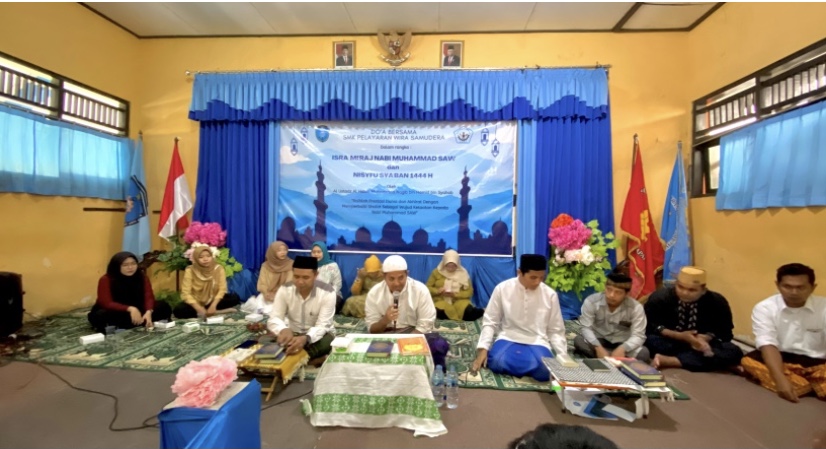 Peringati Isra Mir’aj, SMK Pelayaran Wira Samudera Gelar Doa Bersama