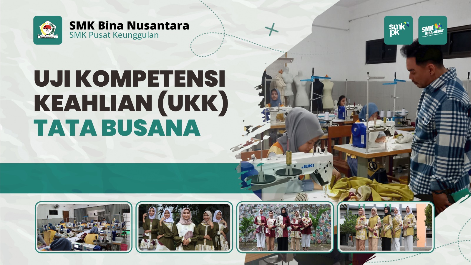 UKK Tata Busana SMK Binusa Semarang