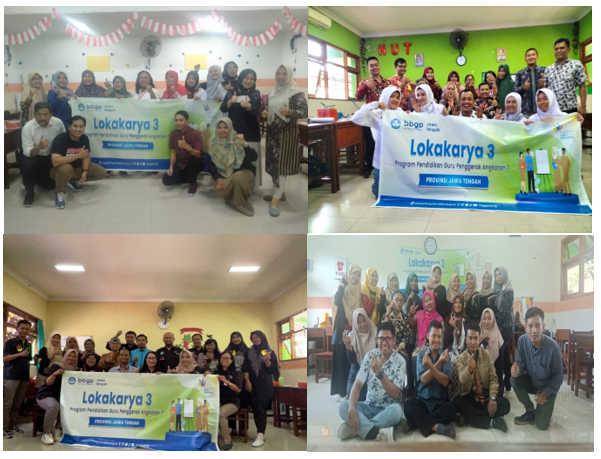 Lokakarya 3 CGP Angkatan 7 Kota Semarang makin “Greget dan Power Full ”