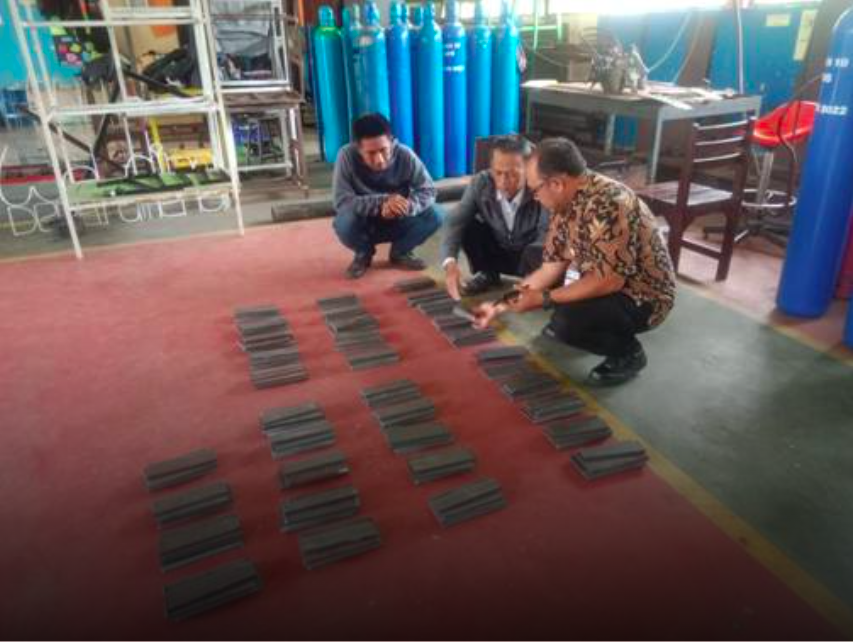 Tim Kompetensi Keahlian TP Lakukan Verifikasi Alat Untuk Persiapan UKK 2022/2023 Bersama Mitra Industri