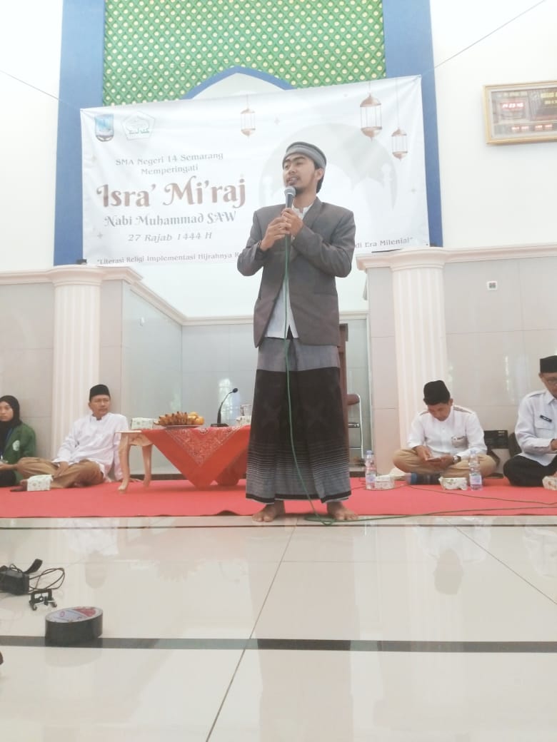 Mencontoh Akhlak Positif Melalui Kegiatan Isra Mi’raj Nabi Muhammad SAW 1444 H Tahun 2023