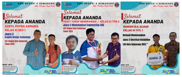 Kiprah Siswa SMKN 4 Semarang dalam Ajang LKS Kota Semarang tahun 2023