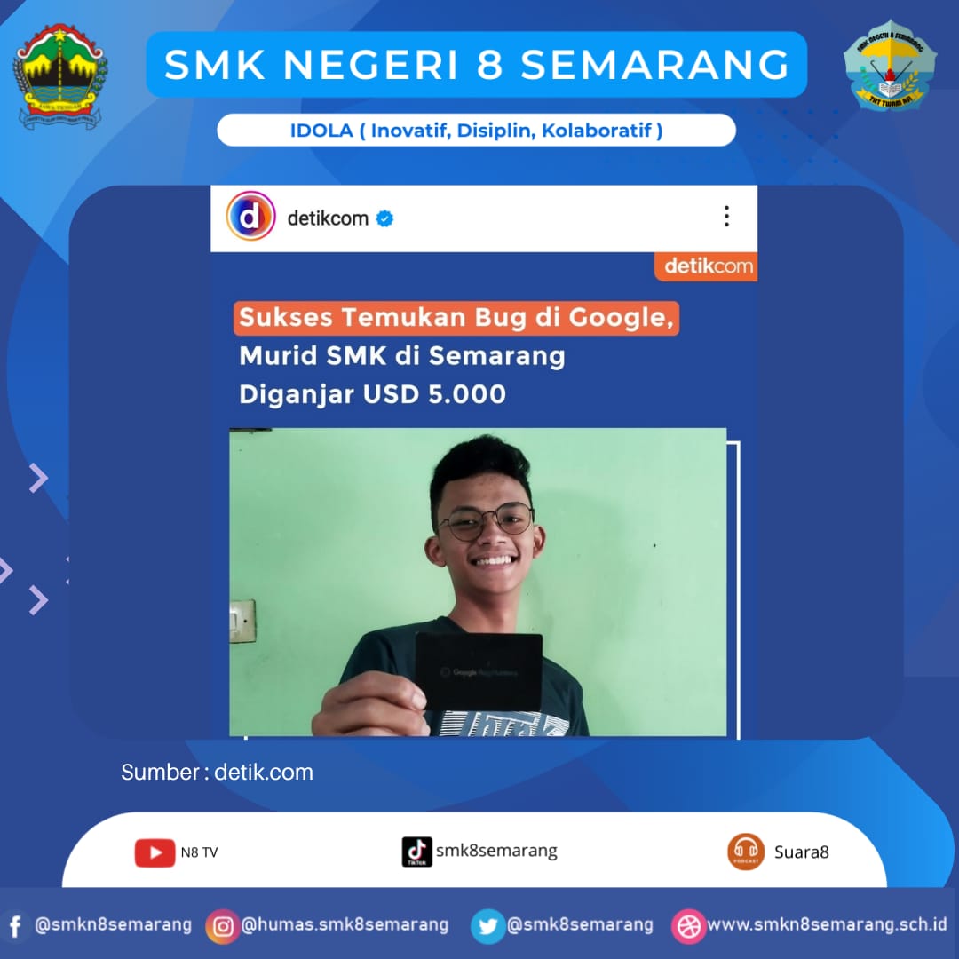 VIRAL! Siswa SMK N 8 Semarang Bobol Keamanan Google!