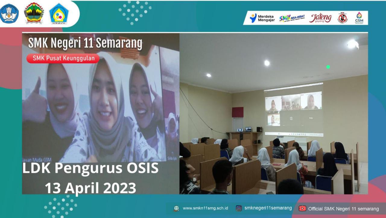 LDK OSIS SMKN 11 Semarang Bahas GRIT Bersama GSM