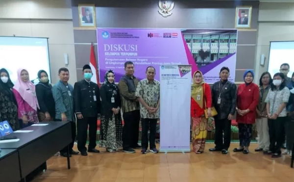 SMKN 10 Semarang Mengikuti Diskusi Pengutamaan Bahasa Negara di Lingkungan Dinas Pendidikan