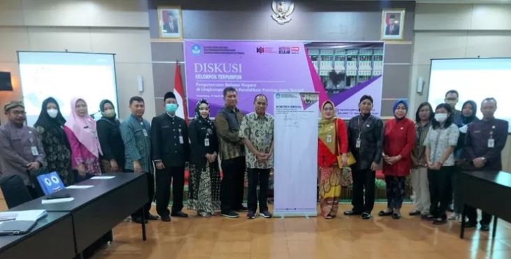 SMKN 10 Semarang Mengikuti Diskusi Pengutamaan Bahasa Negara di Lingkungan Dinas Pendidikan