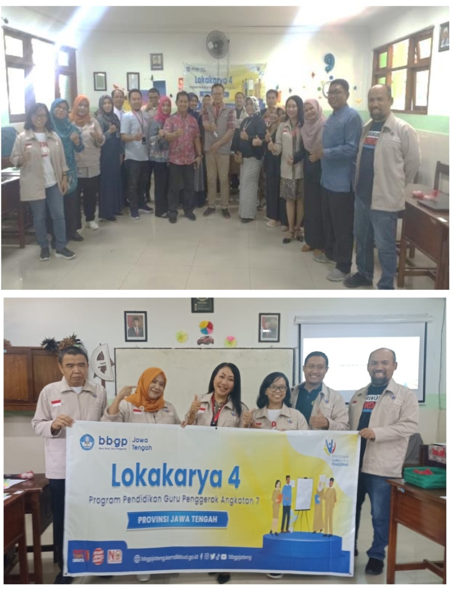 Lokakarya 4  PGP Angkatan 7 Kota Semarang  Sebarkan Virus Coaching dalam Supervisi Akademik
