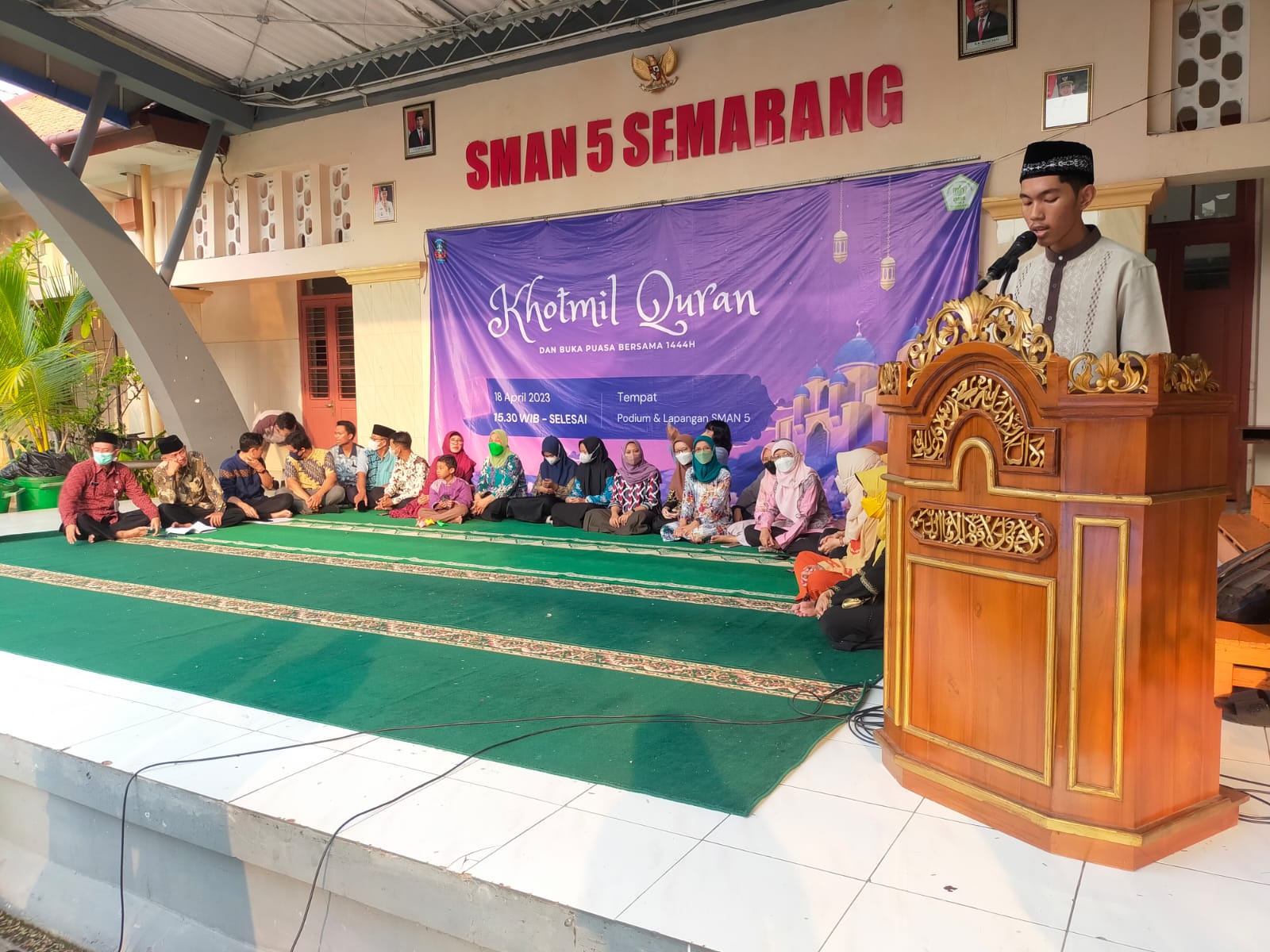 Khotmil Qu’ran & Buka Bersama Siswa SMAN 5 Semarang