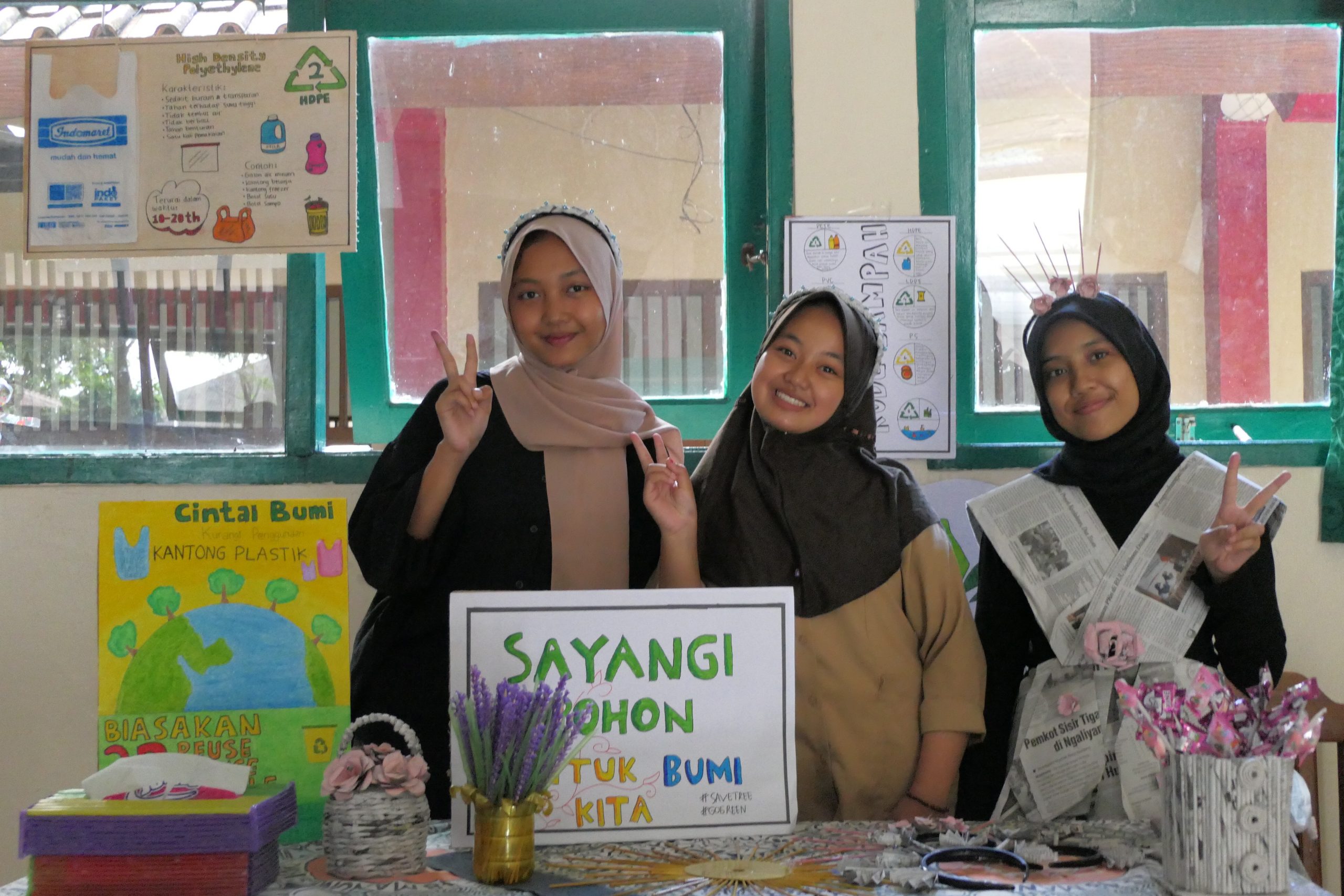 SMAN 1 Tuntang Gelar Karya Projek P5 Gaya Hidup Berkelanjutan ‘Sampah Plastik Bom Waktu Bagi Lingkungan’