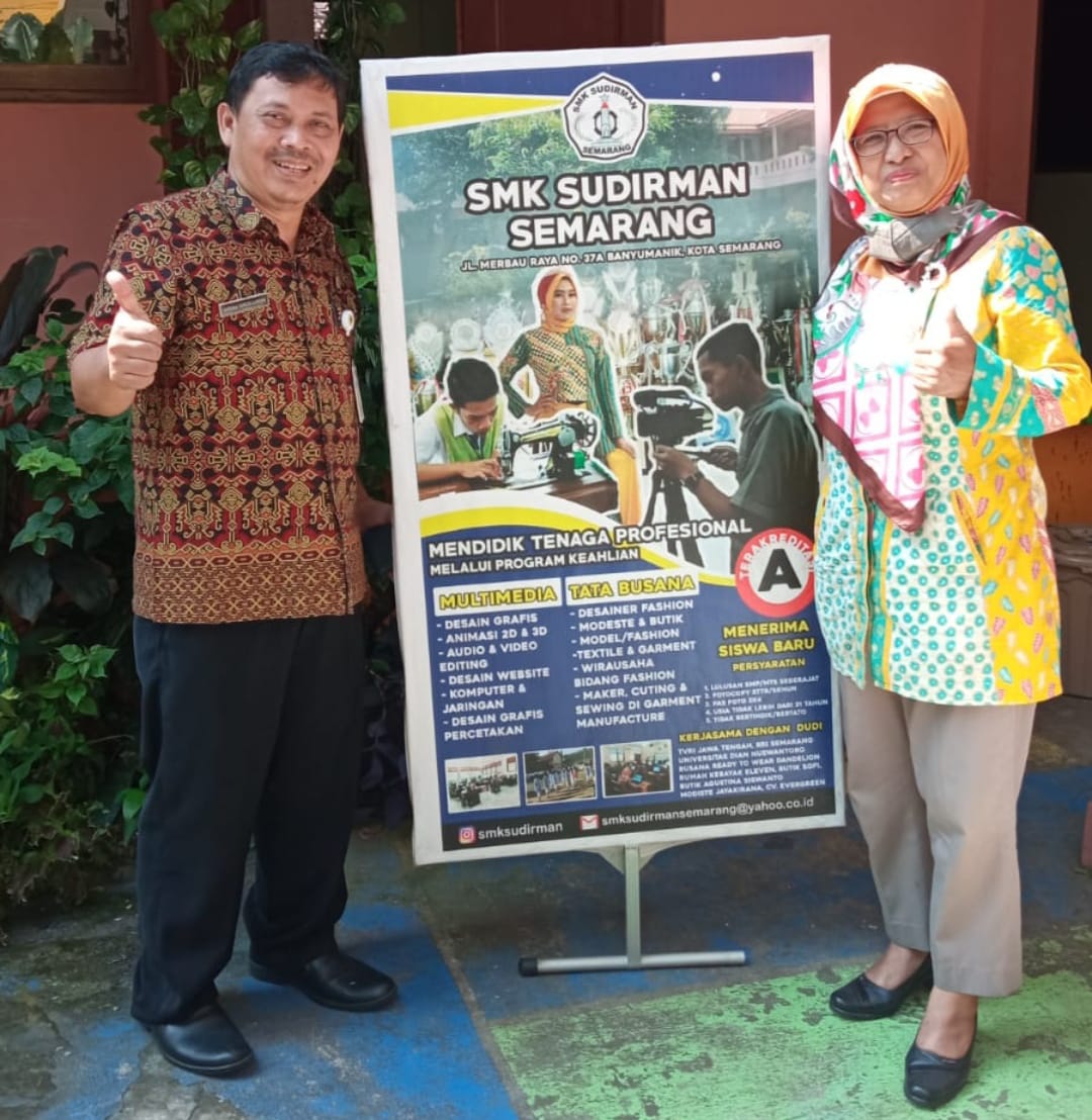 Kepala SMKN 10 Semarang Beri Masukan Pengembangan Sekolah di SMK Sudirman Semarang