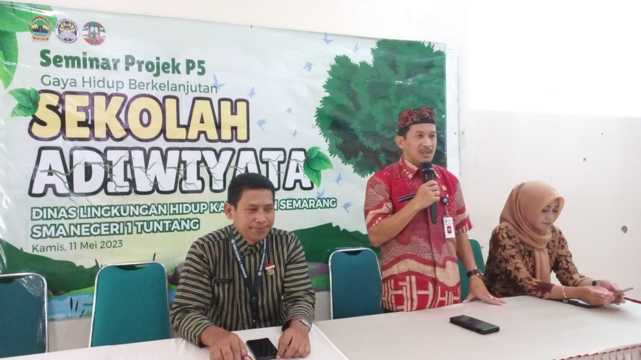 Edukasi Sampah Plastik, SMAN 1 Tuntang Undang Dinas Lingkungan Hidup