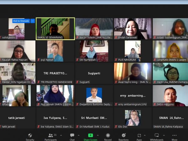 SMKN 10 Semarang Gelar Pelatihan Penyusunan Best Practice