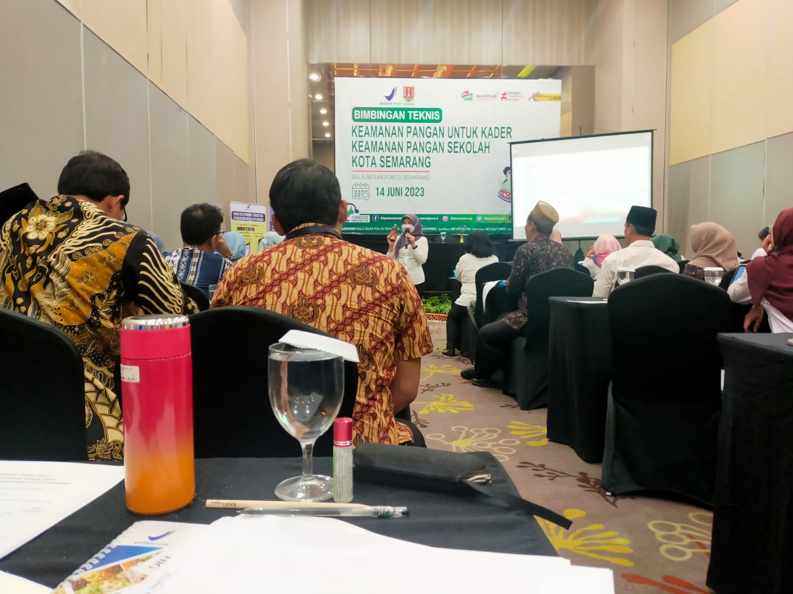 Bimtek Keamanan Pangan untuk Kader Keamanan Pangan Sekolah