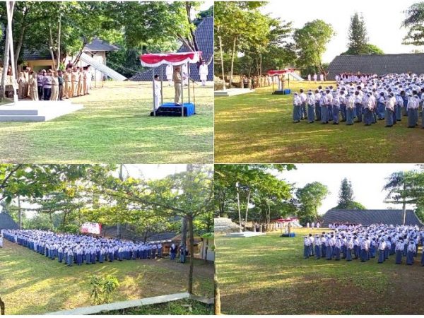 Upacara Bendera Dalam Rangka “Muspida Road to School” di SMAN 1 Pabelan