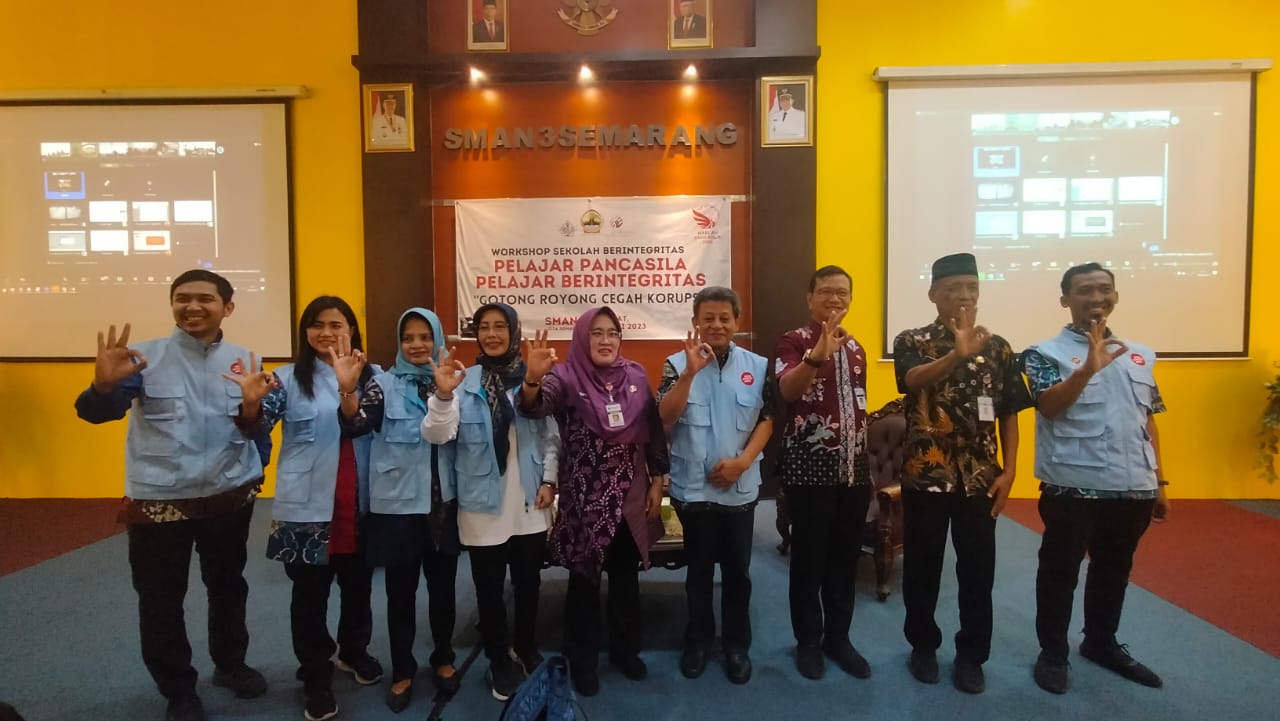 Pelajar SMKN 6 Semarang Ikuti Kampanye Pelajar Berintegritas