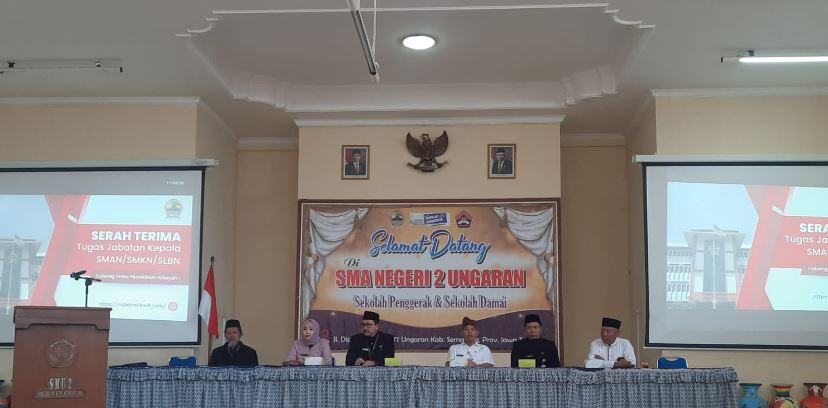 Kepala SMKN 10 Semarang Hadiri Sertijab Kepala Sekolah di Cabdin I
