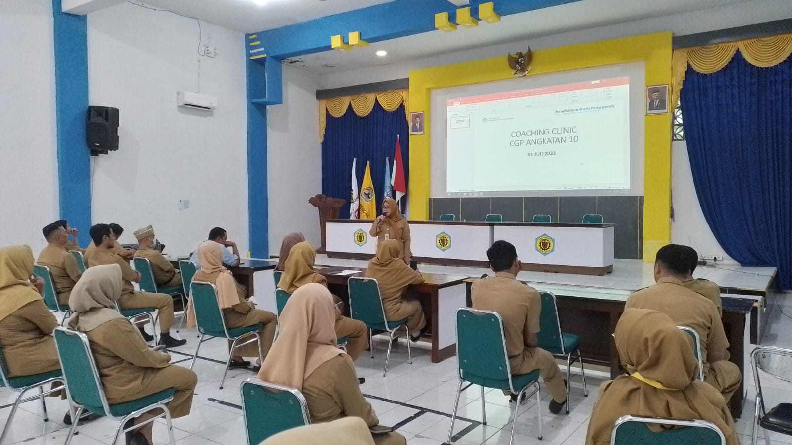 STEMSA Selenggarakan Coaching Clinic Pendaftaran CGP Angkatan 10