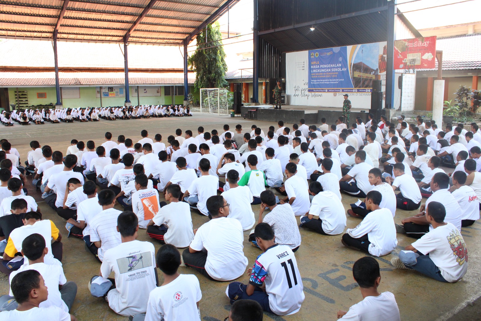 Gandeng Arhanud, Stemsa Gembleng Fisik & Mental Siswa