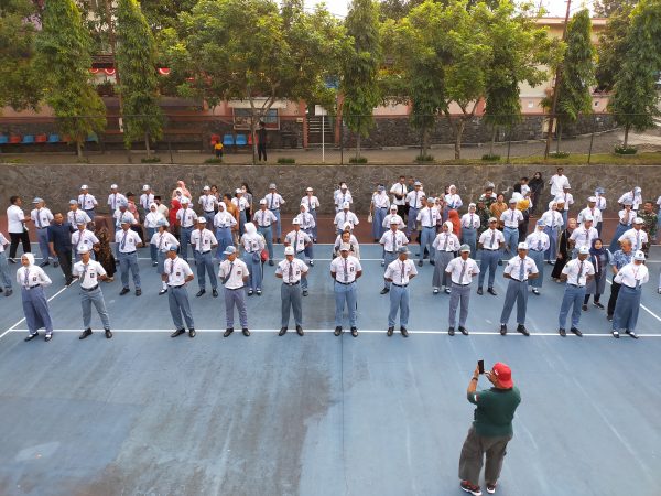 Upacara Tantingan Capaska Kab. Semarang Menuju Pelaksanaan Diklat Pemusatan Latihan Paskibraka Tahun 2023